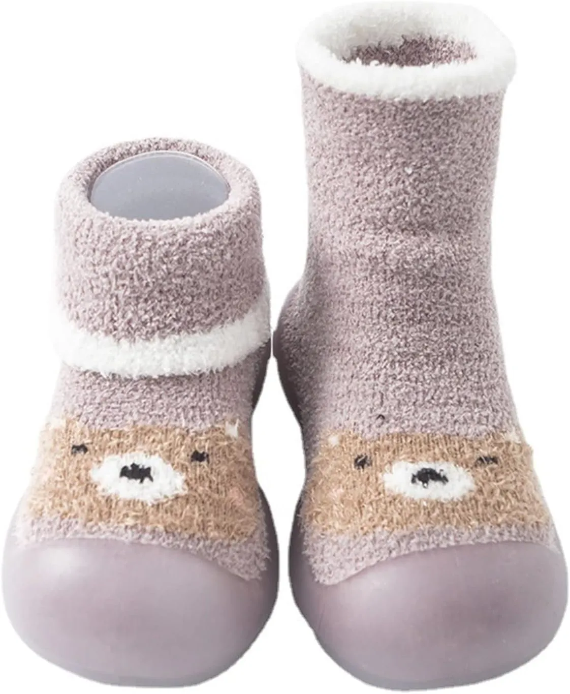 First Walking Shoes Baby Shoes Boys Girls Non Slip Soft Sole Sneakers Lightweight Infant Slip-On Sneakers