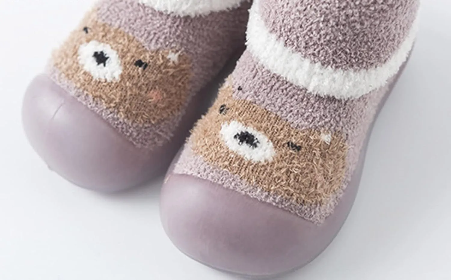 First Walking Shoes Baby Shoes Boys Girls Non Slip Soft Sole Sneakers Lightweight Infant Slip-On Sneakers