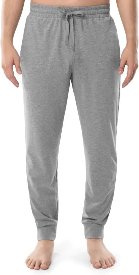 Fruit of the Loom Men's Jersey Knit Jogger Sleep Pant (1 and 2 Packs)