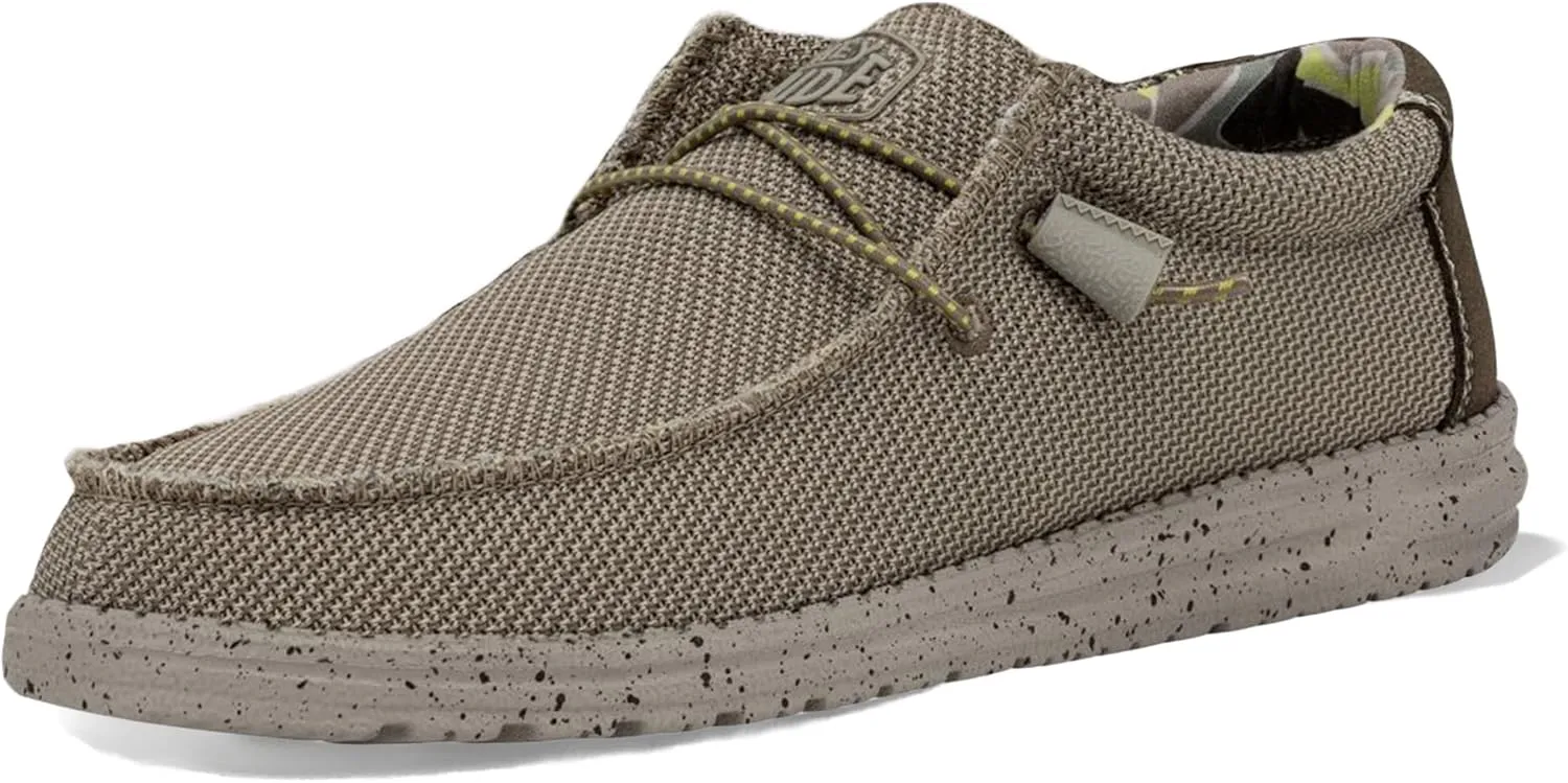 Hey Dude Men's Wally Funk Mono | Men's Shoes | Men Slip-on Loafers | Comfortable & Light-Weight