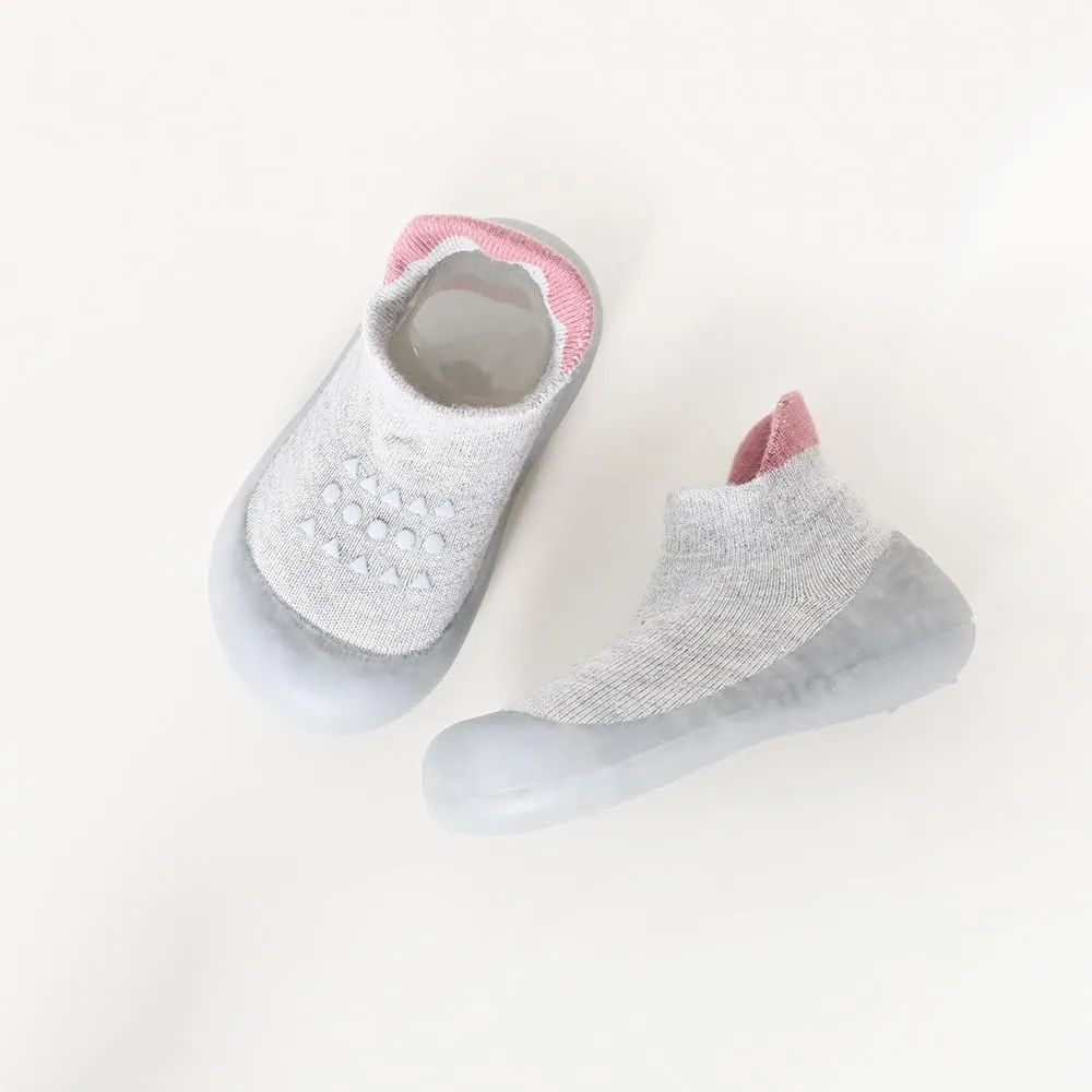HOWELL Baby Toddler Sock Shoes Infant First Walking Shoes Indoor Anti-Slip Slippers for Baby Girls Boys