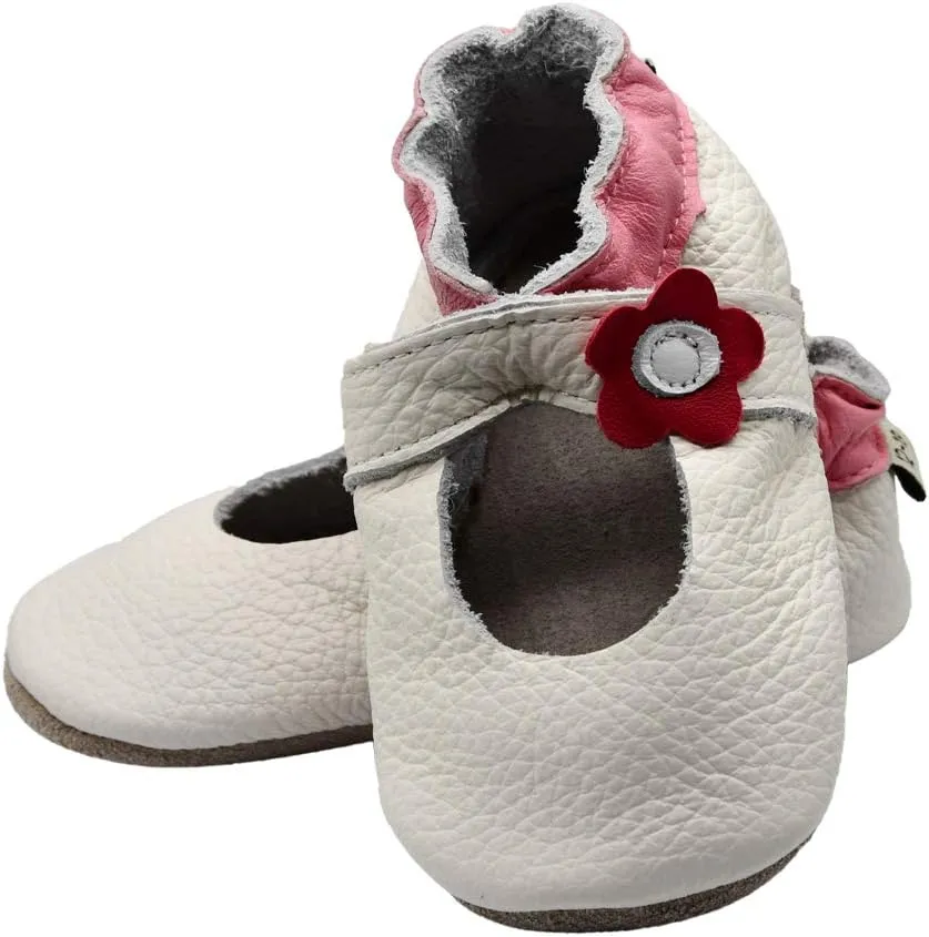iEvolve Baby Girls Baby Boys Shoes Baby Toddler Soft Sole Shoes First Walker Crib Shoes Baby Moccasins