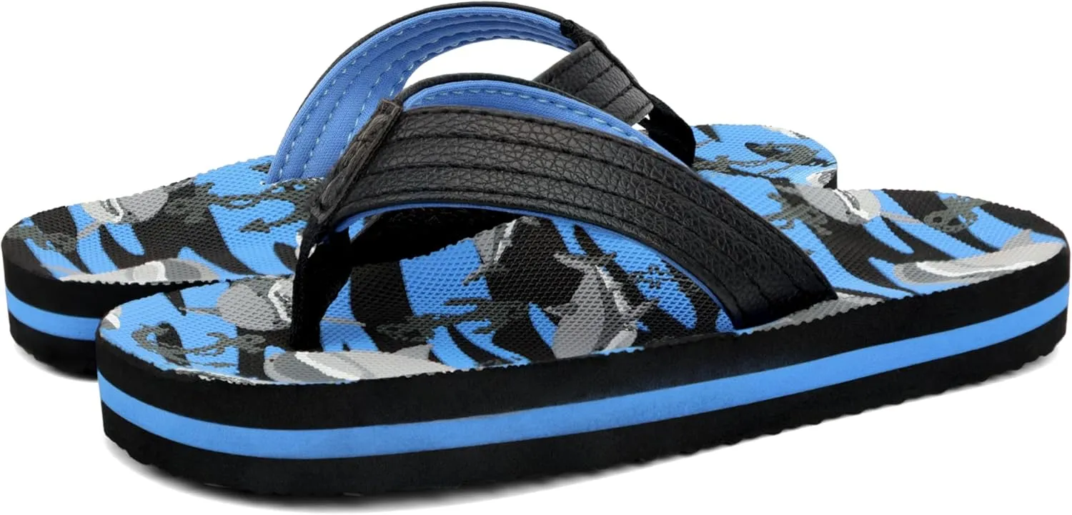 INMINPIN Kids Boys Girls Flip Flops Comfort Quick-Dry Beach Pool Aqua Thong Sandals(Little Kid/Big Kid)