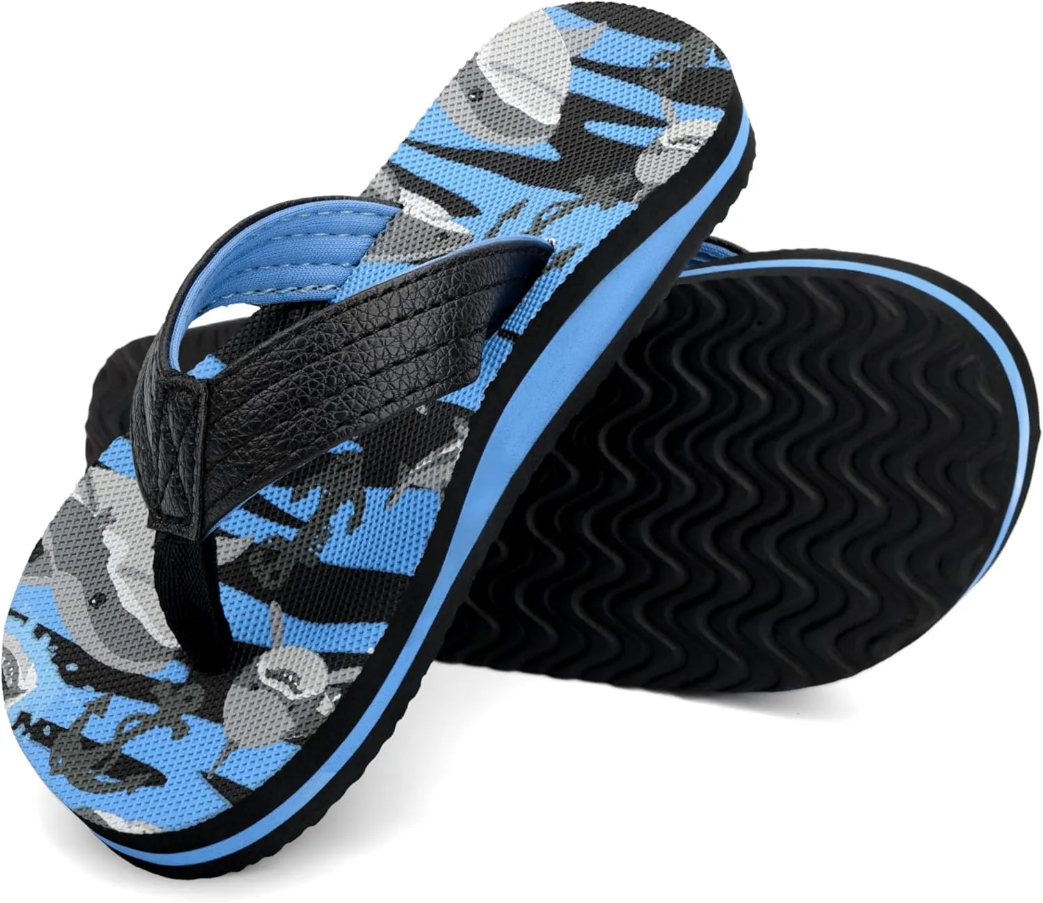 INMINPIN Kids Boys Girls Flip Flops Comfort Quick-Dry Beach Pool Aqua Thong Sandals(Little Kid/Big Kid)