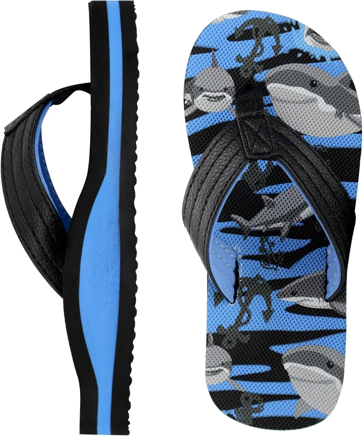 INMINPIN Kids Boys Girls Flip Flops Comfort Quick-Dry Beach Pool Aqua Thong Sandals(Little Kid/Big Kid)