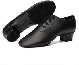 Men Latin Dance Shoes Ballroom Shoes Tango Dance Shoes for Modern/Jazz Dance Sneaker Low Heel 3.5cm Dance Shoes Size35-44(38)