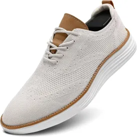 Mens Casual Loafers Shoes Slip On Walking Dress Sneakers Mesh Business Oxfords Work Lightweight Soft Sole Zapatos