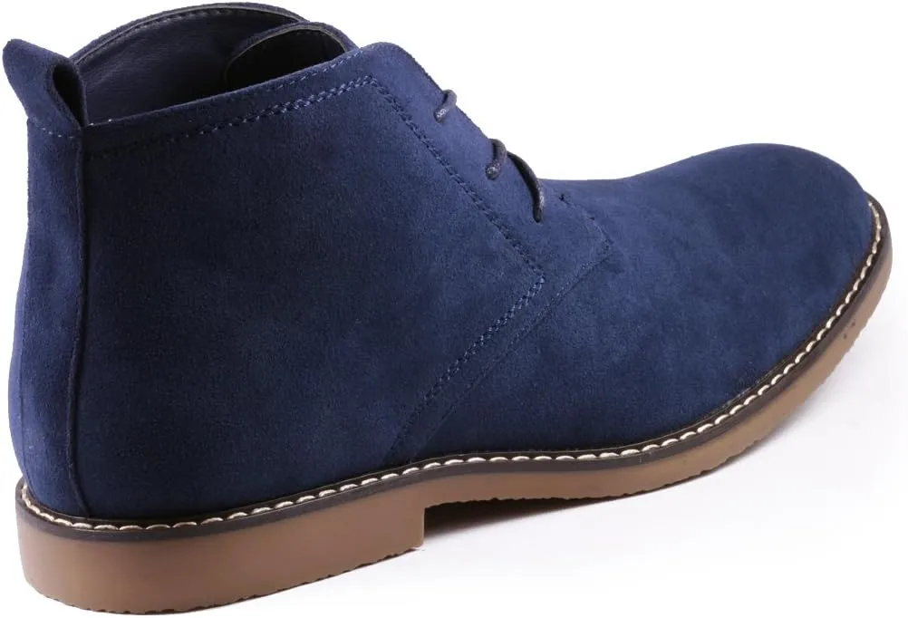 Metrocharm MC127 Men's Lace Up Casual Fashion Ankle Chukka Boots