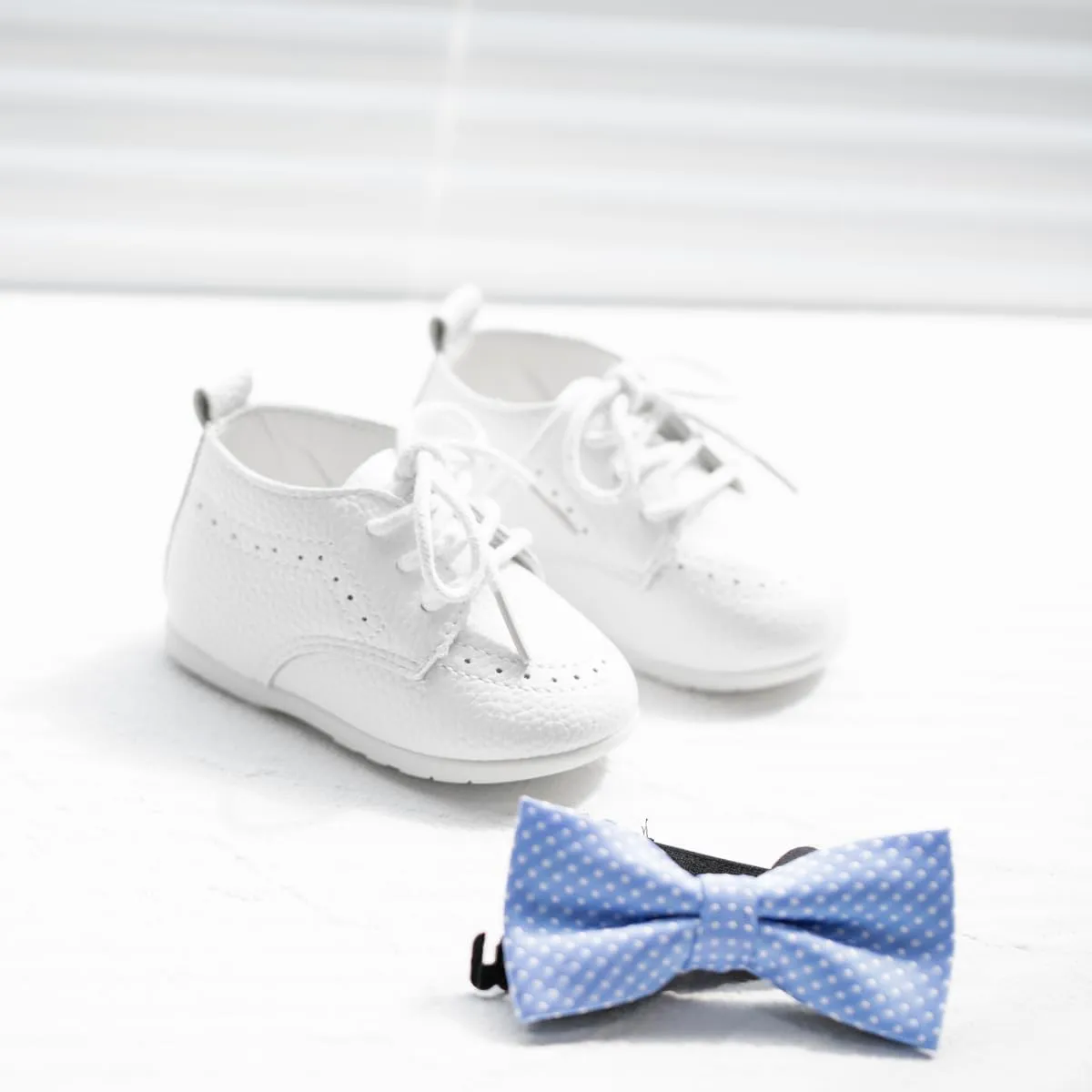 ohsofy Infant Baby Boy Oxford Shoes PU Leather Loafers Rubber and Soft Sole Wedding Dress Shoes Toddler Girl Baby Walking Shoes