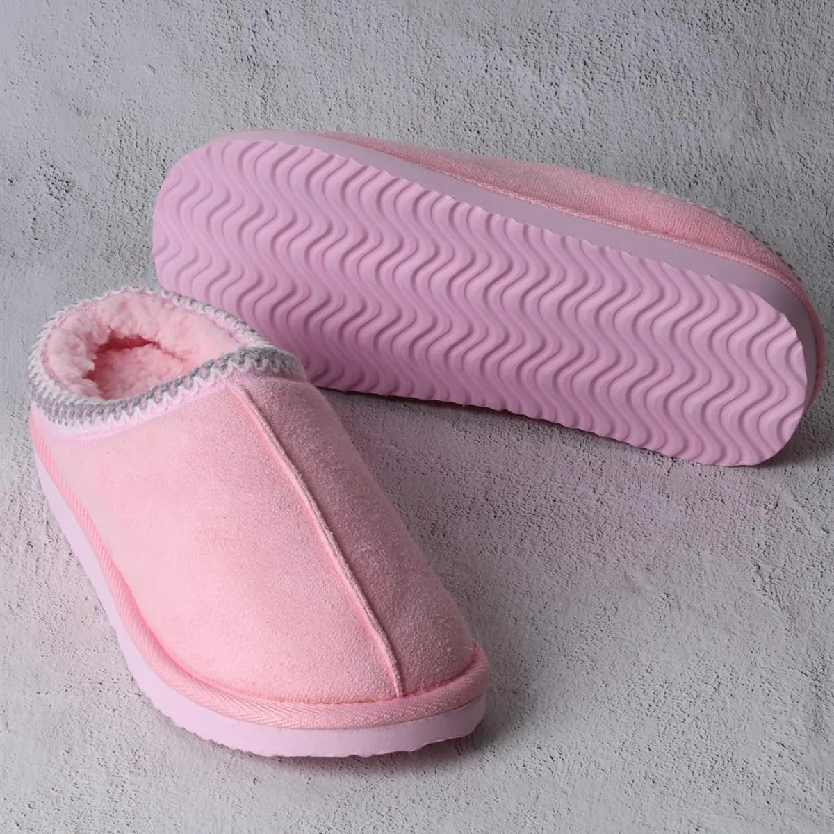 OOW Slippers for Women Indoor and Outdoor Fuzzy Slippers Womens House Shoes