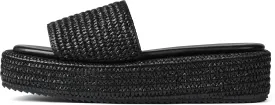 Platform Slip on Espadrille Sandals for Women Wedges Slides Bohemia Sandals Flatform Open Toe Beach Sandals