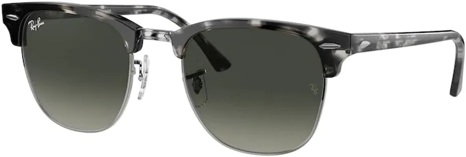Ray-Ban RB3016 CLUBMASTER Sunglasses For Men For Women   BUNDLE with Designer iWear Eyewear Care Kit