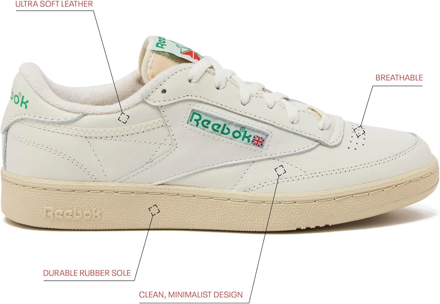 Reebok Club Fashion Sneaker