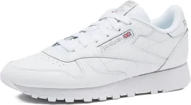 Reebok Women's Classic Leather Sneakers Black Or White Tennis Shoes Size 5 to 11