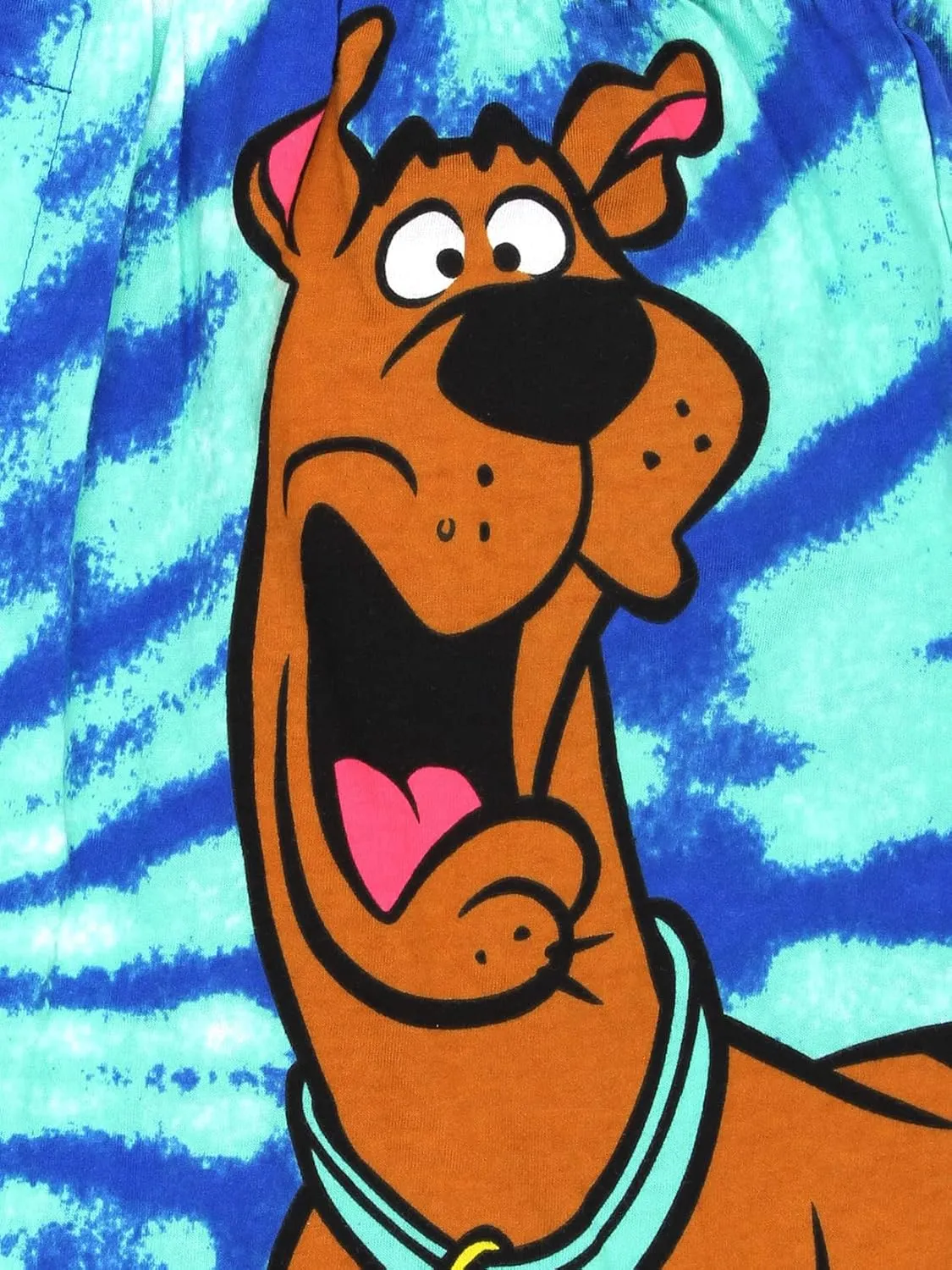 Scooby-Doo Mystery Machine Tie Dye Men's Boxer Lounge Shorts