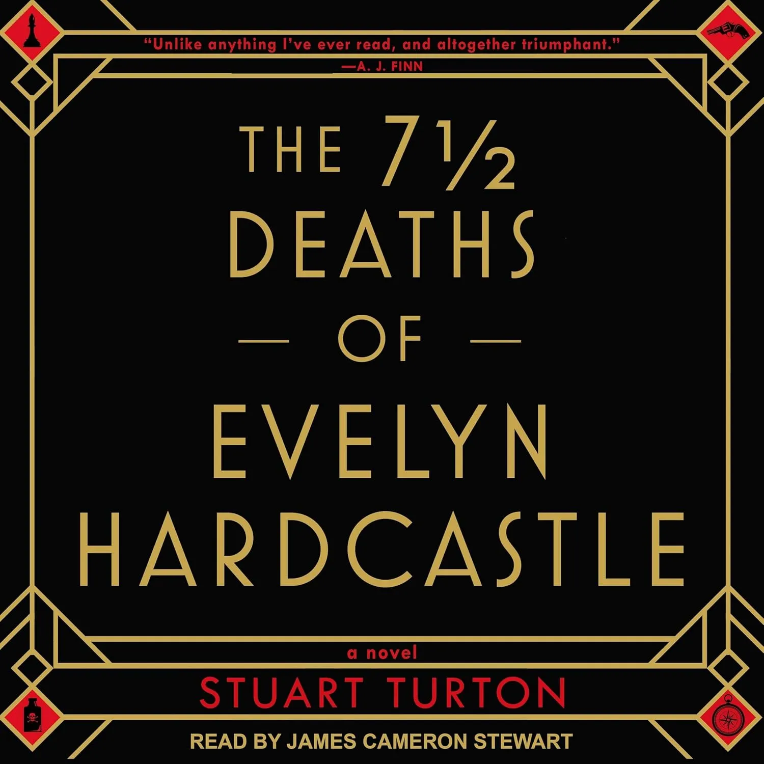 The 7  Deaths of Evelyn Hardcastle Audio CD  Unabridged, March 1, 2021