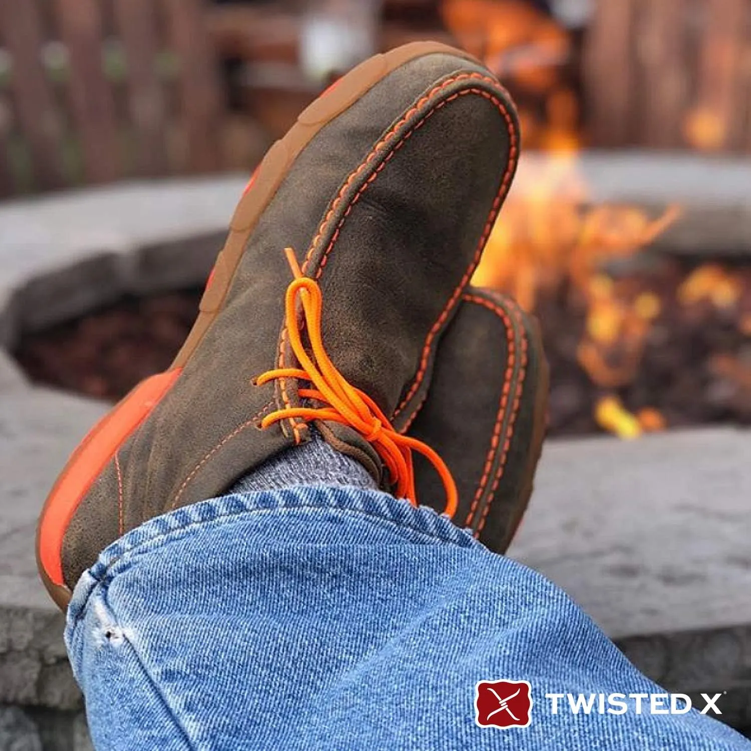 Twisted X Men's Driving Moccasins Chukka Boot