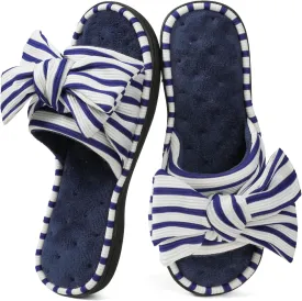 ULTRAIDEAS Women's Eurytides Slide Slippers Memory Foam House Shoes