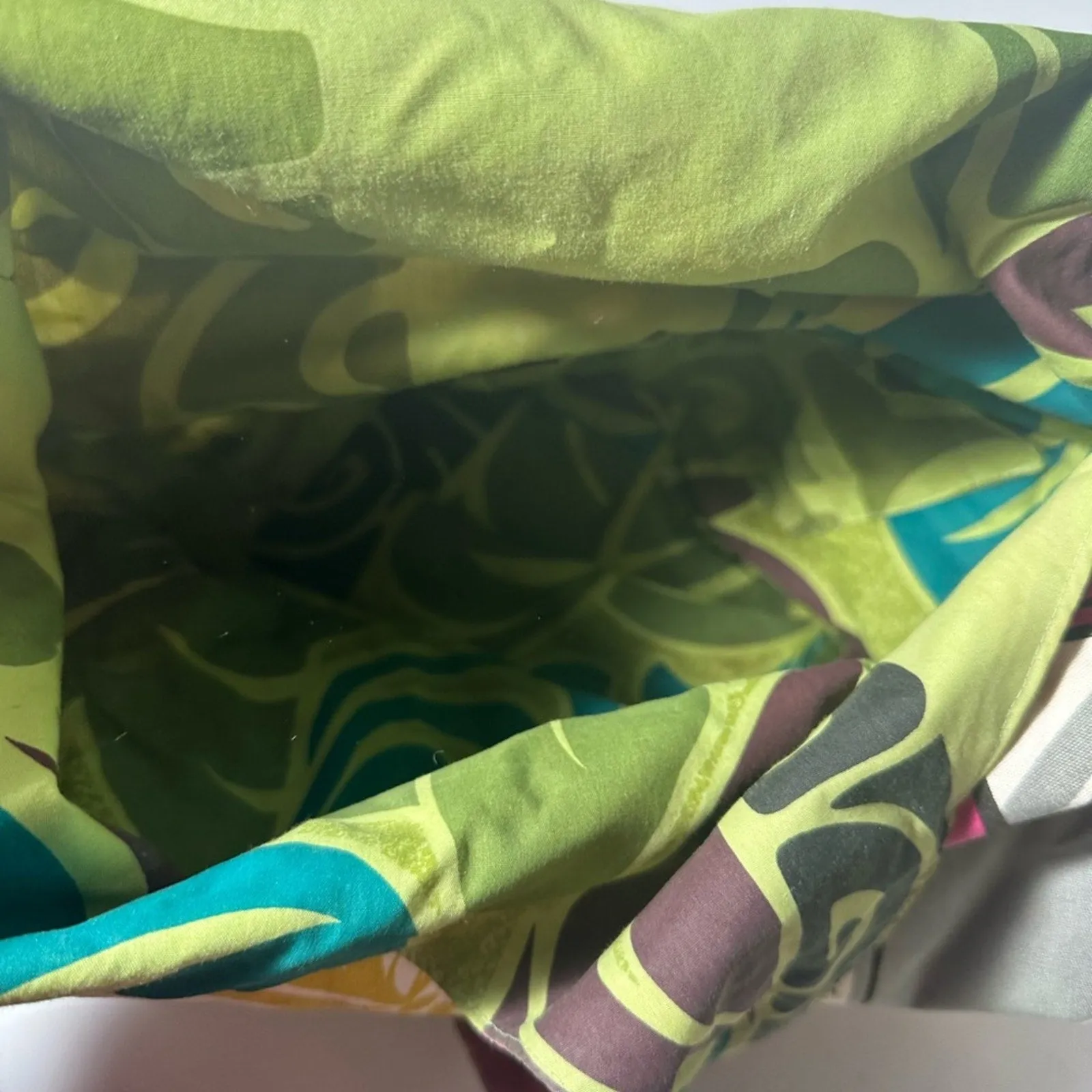 Vibrant Pink and Yellow Floral Tote Bag