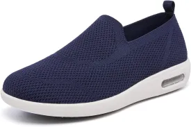 Women's one Foot Sports Shoes, Anti Slip Walking Shoes, Breathable mesh Work Casual Lightweight Exercise Shoes