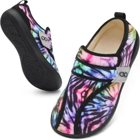 XIHALOOK Womens Slippers Wide Diabetic Shoes with Adjustable Strap for Diabetic Swollen Feet Outdoor Indoor Walking Shoes